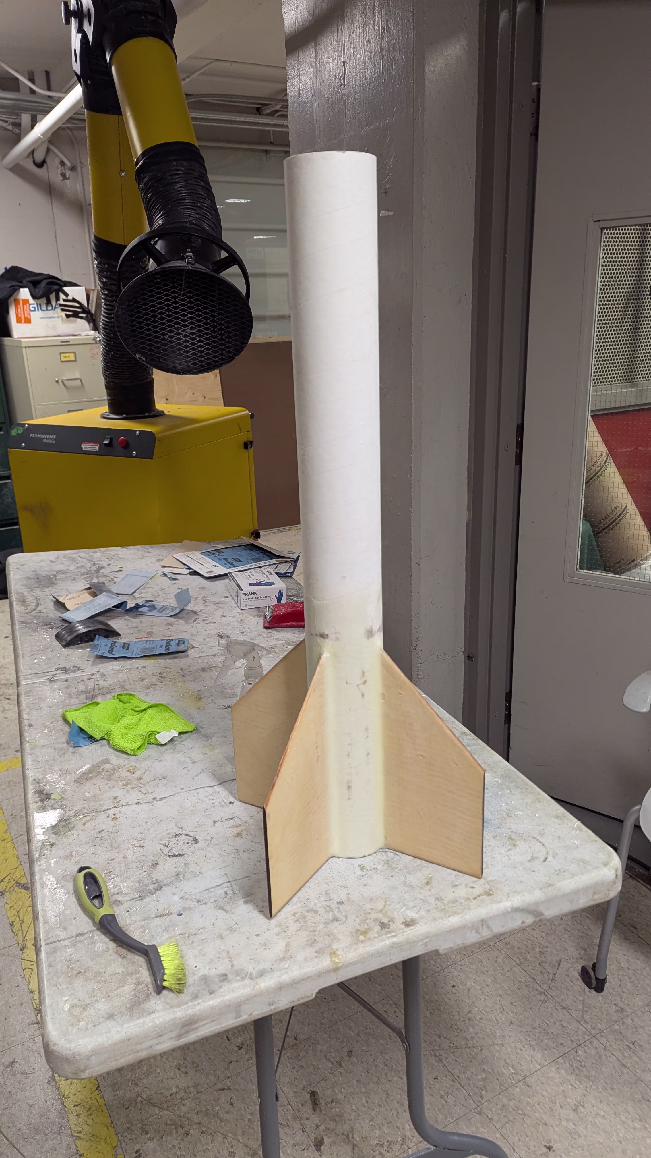 Layups after sanding